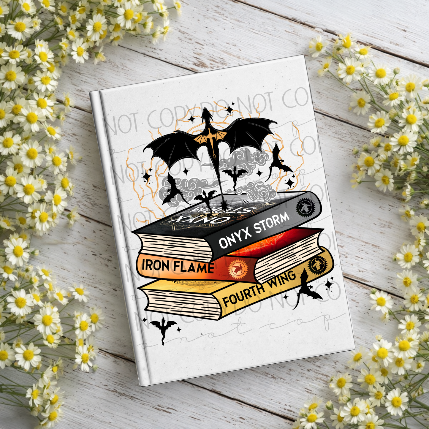 Dragon Books Notebook Decal