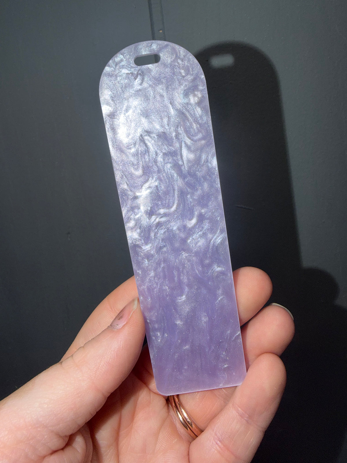 Purple Shimmer Bookmark