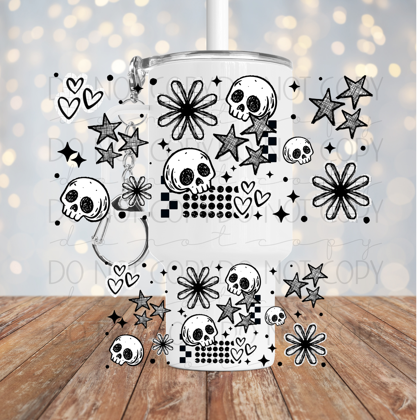 Skulls Mini Wrap