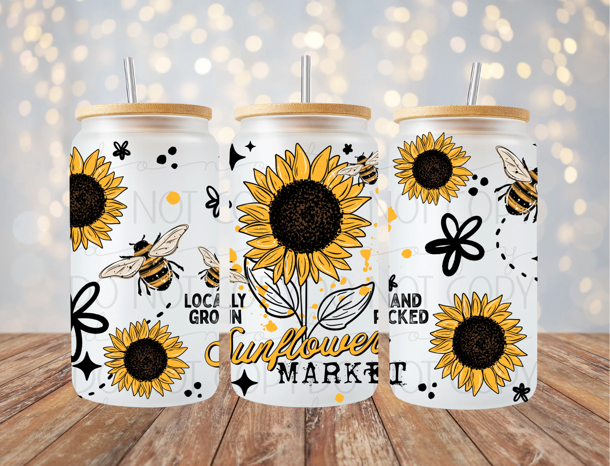 Sunflowers 16 Oz Wrap