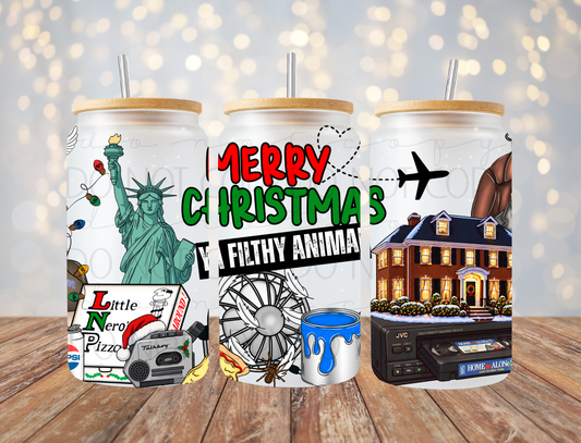 Home Christmas Movie 16 oz Wrap