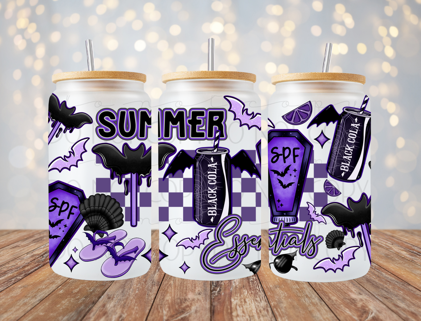 Gothic Summer Essentials 16 Oz Wrap