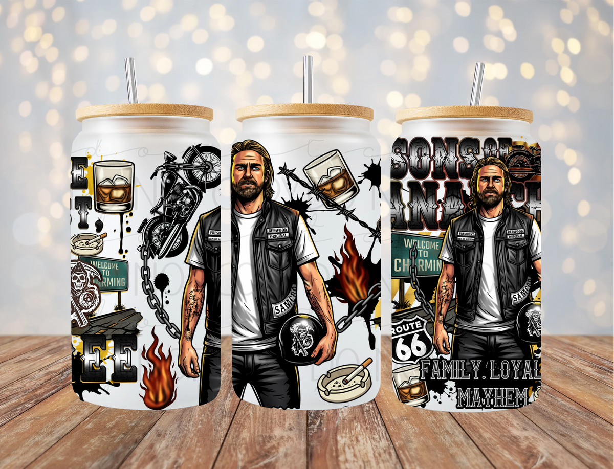 Motorcycle Show 16 Oz Wrap