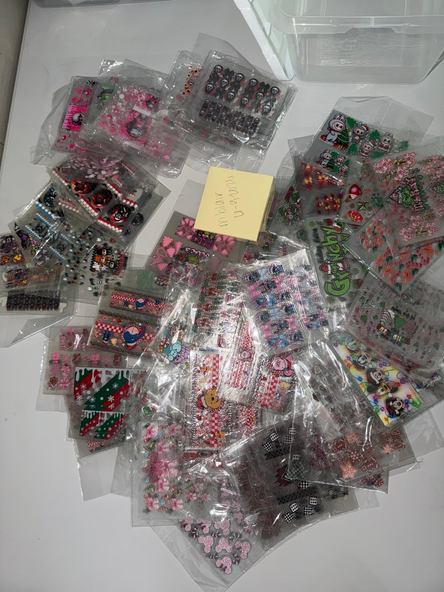 Bulk Holiday Mini Tumbler Wraps