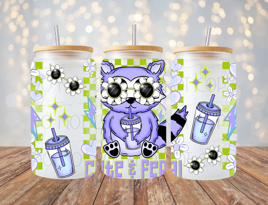 Cute & Feral 16 Oz Wrap