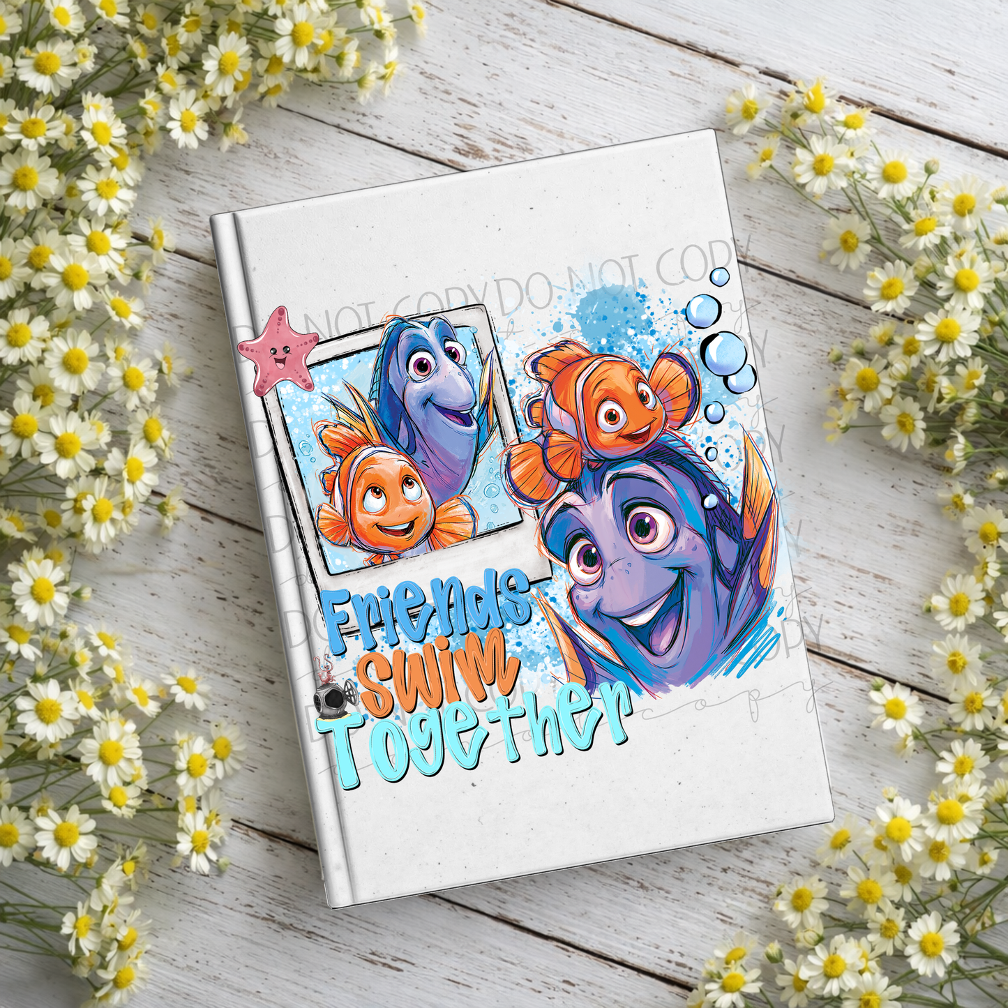 Fish Notebook Decal
