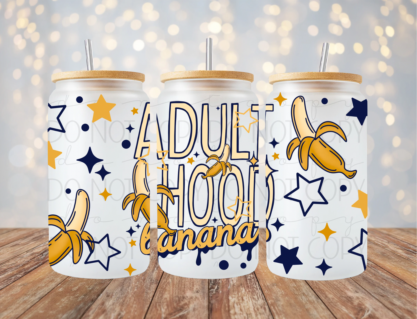 Adulthood Bananas 16 Oz Wrap