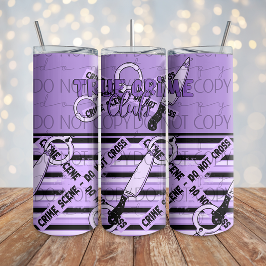 True Crime Club 20 oz Wrap