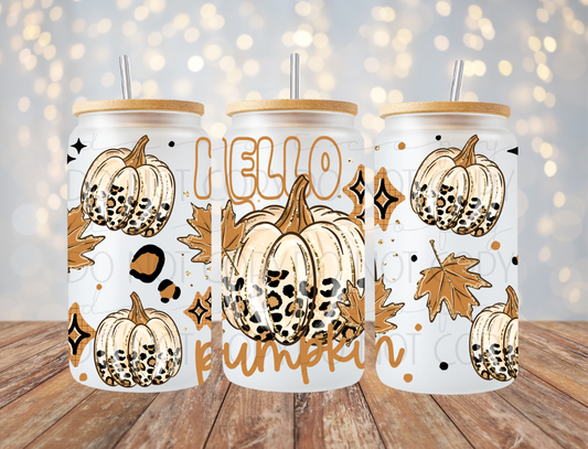 Hello Pumpkin 16 Oz Wrap