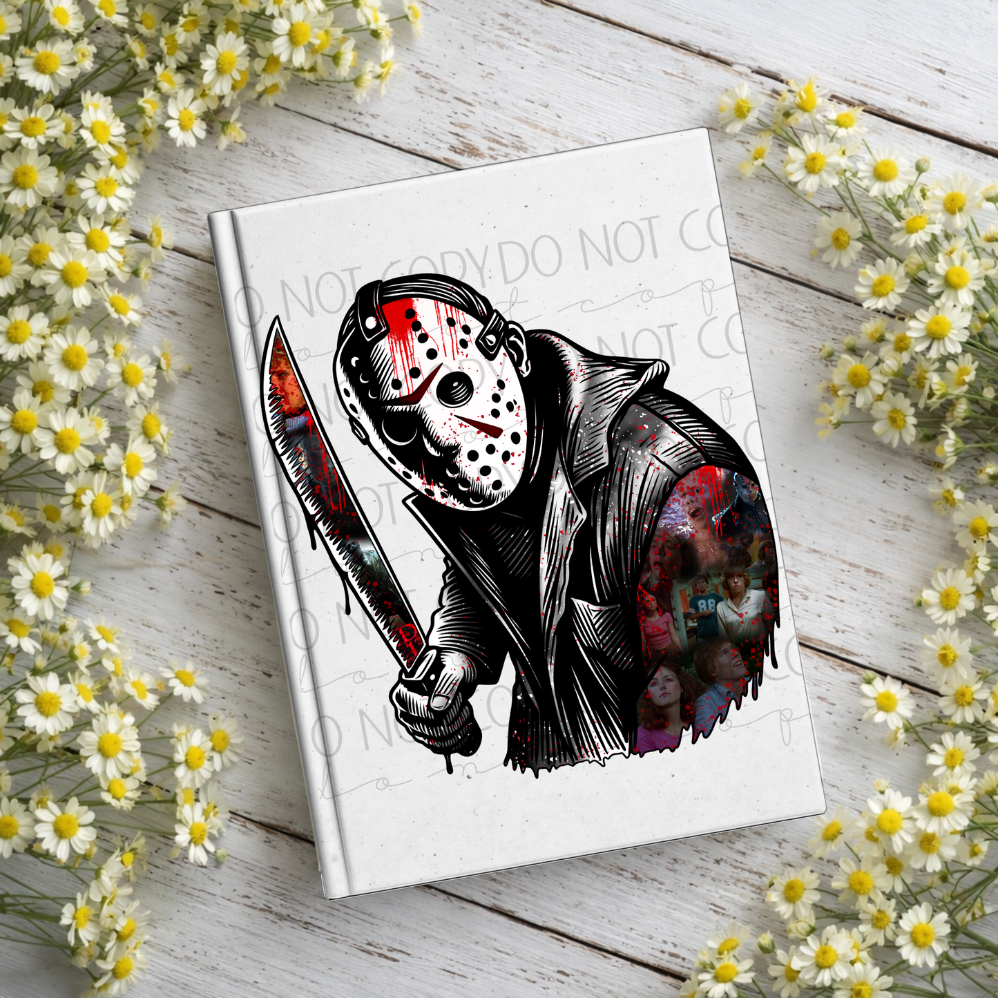Friday Horror Notebook Decal