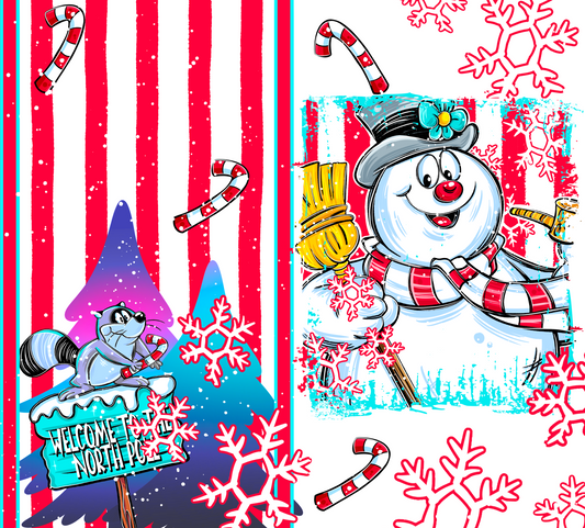 Snowman 20 oz Wrap