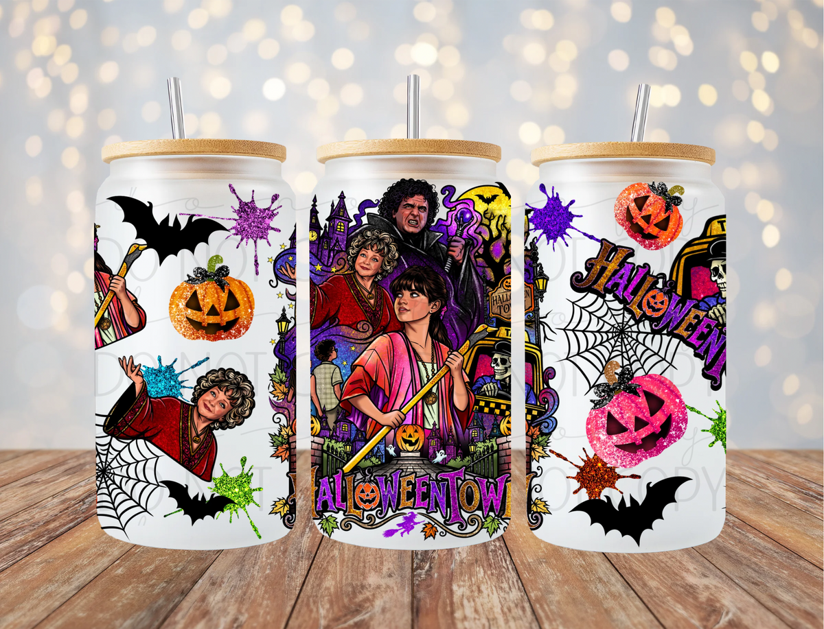 Halloween Movie 16 Oz Wrap
