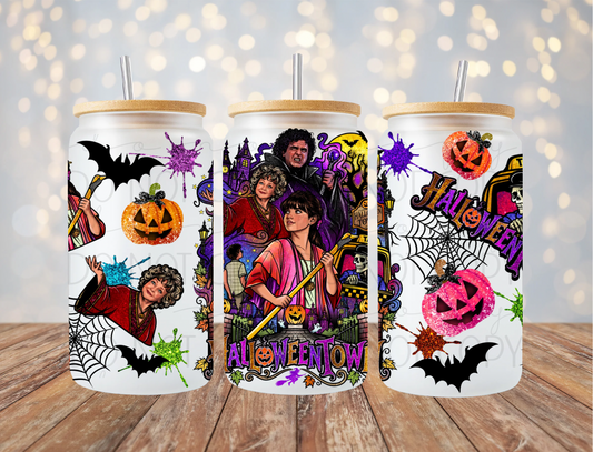 Halloween Movie 16 Oz Wrap
