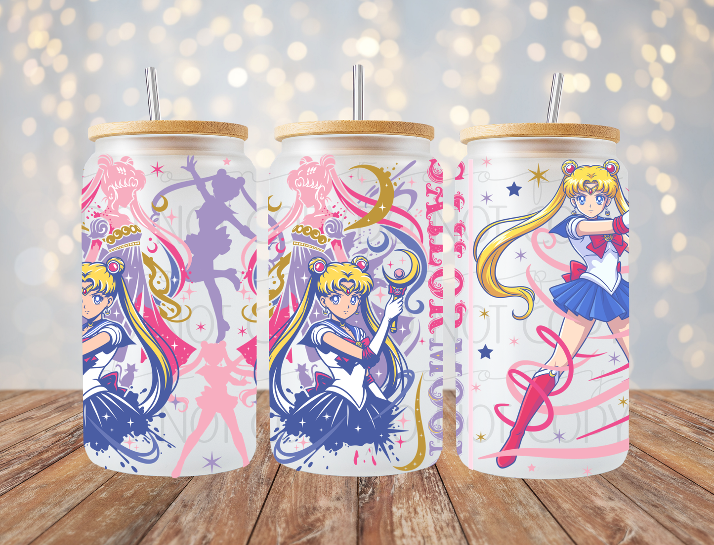 Moon Anime 16 Oz Wrap