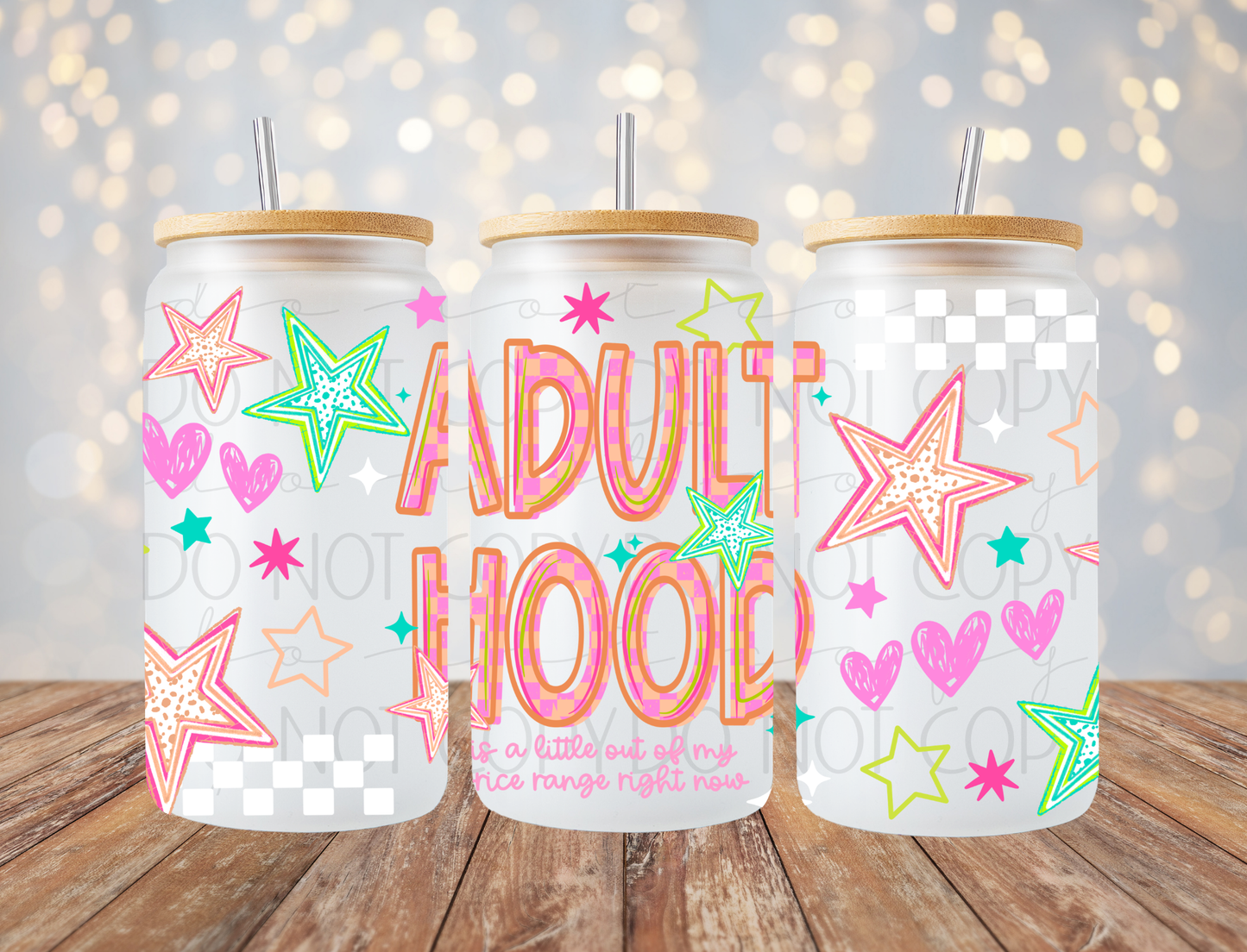 Adulthood 16 Oz Wrap
