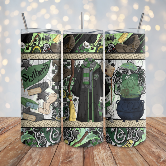 Green Wizard House 20 oz Wrap
