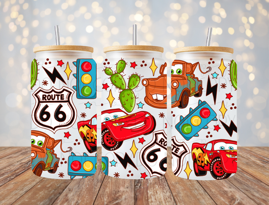 Racing Cars 16 oz Wrap