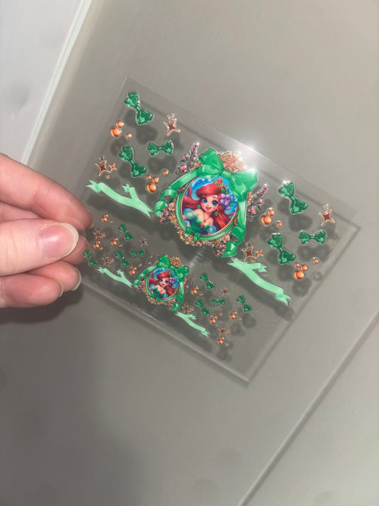 Mermaid Princess Mini Wrap
