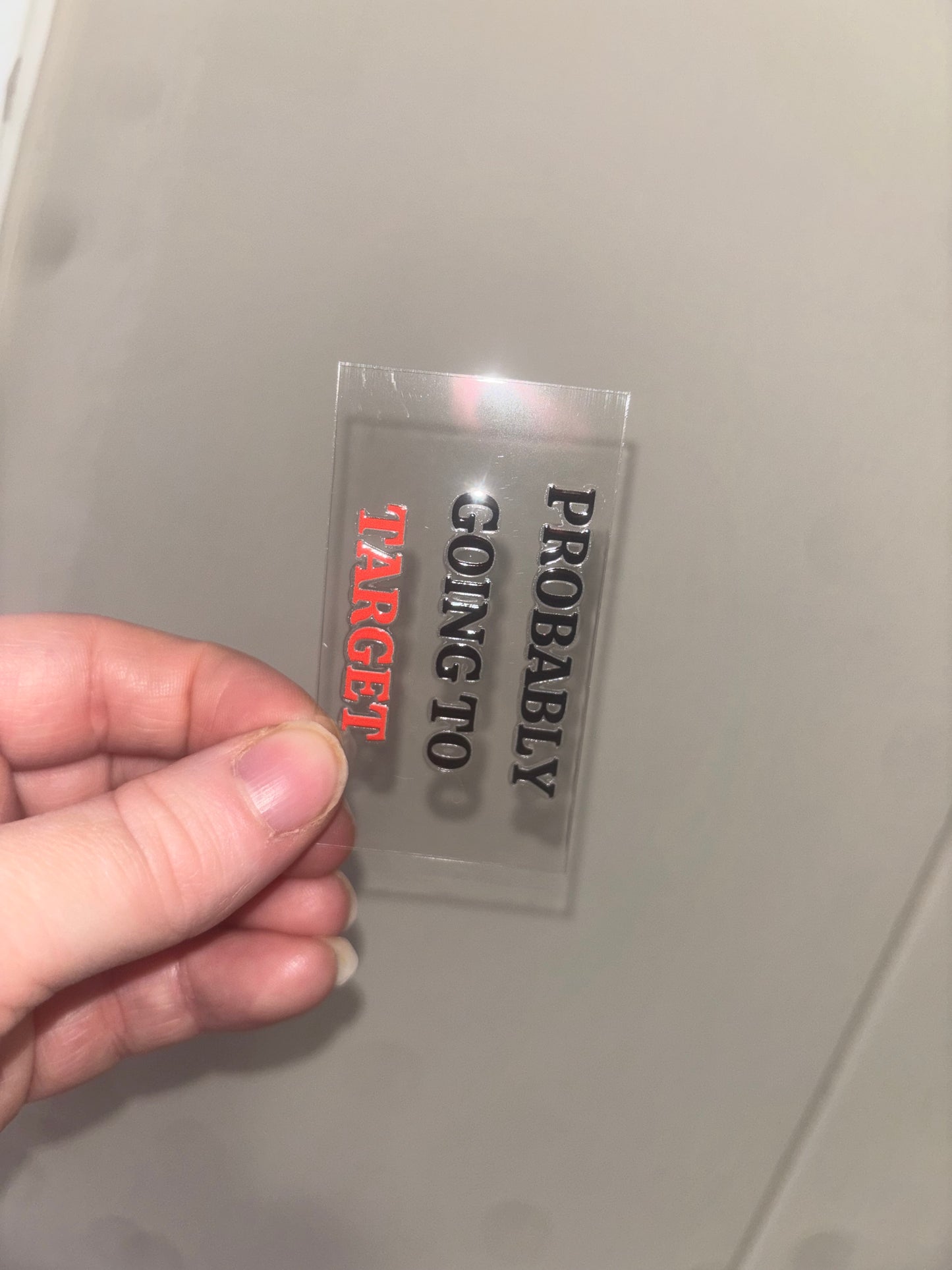 Probably Going To Keychain Wrap
