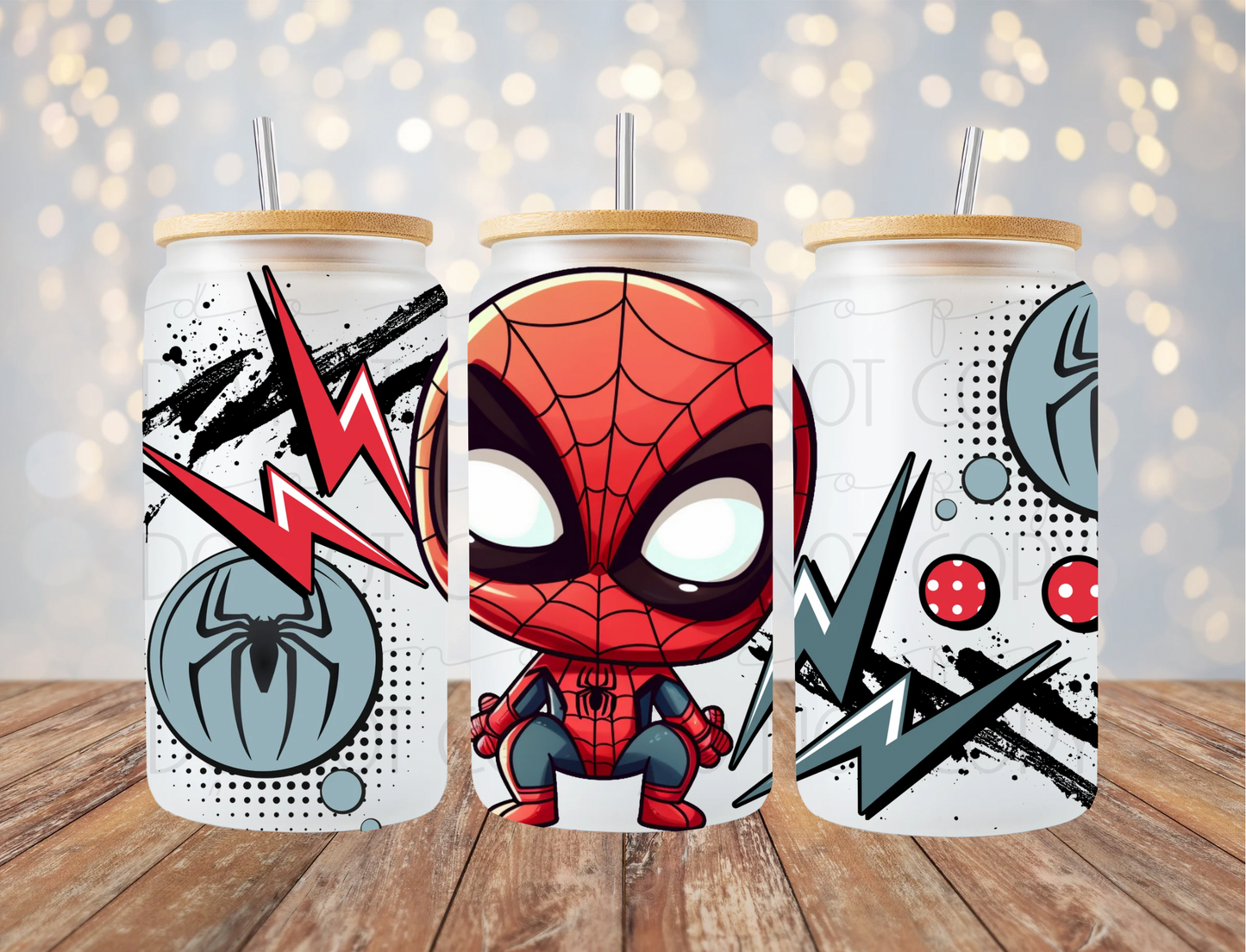 Spider Hero 16 Oz Wrap