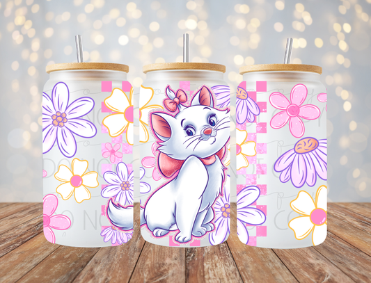 Girl Cat 16 Oz Wrap
