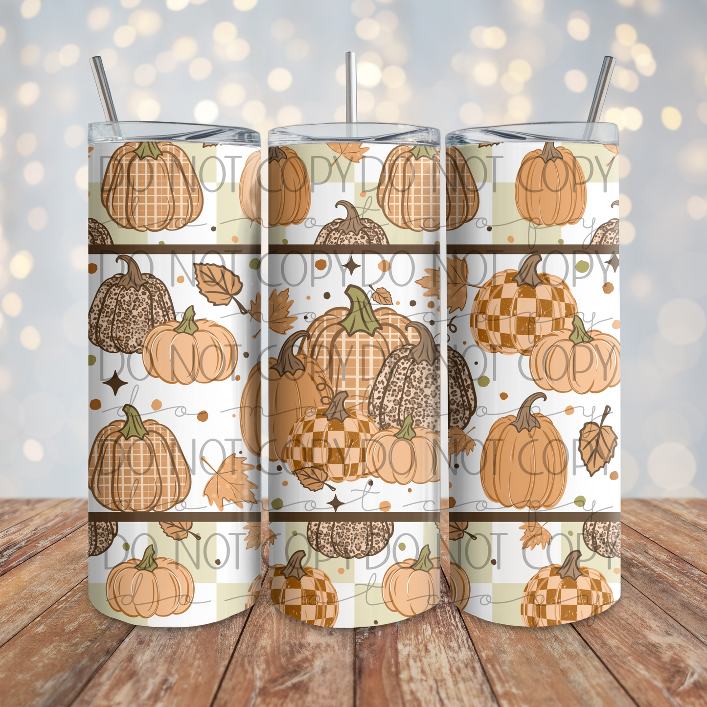 Pumpkins 20 oz Wrap