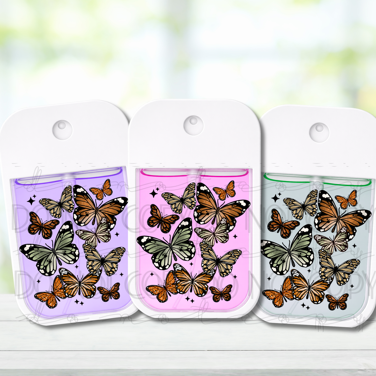 Butterflies Spray Decal