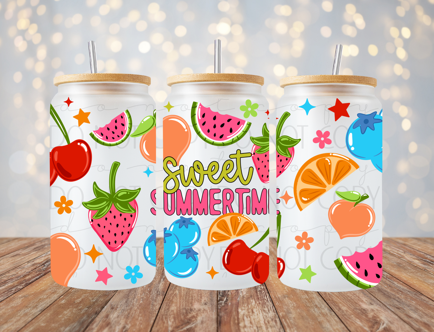 Sweet Summertime 16 Oz Wrap