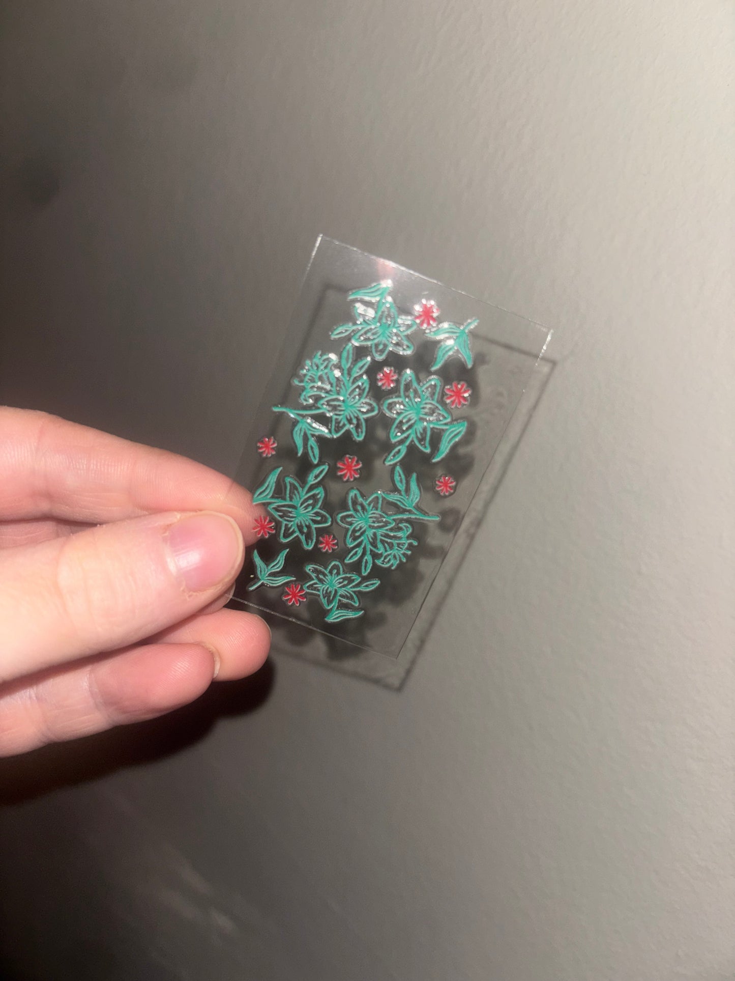 Flowers Keychain Wrap