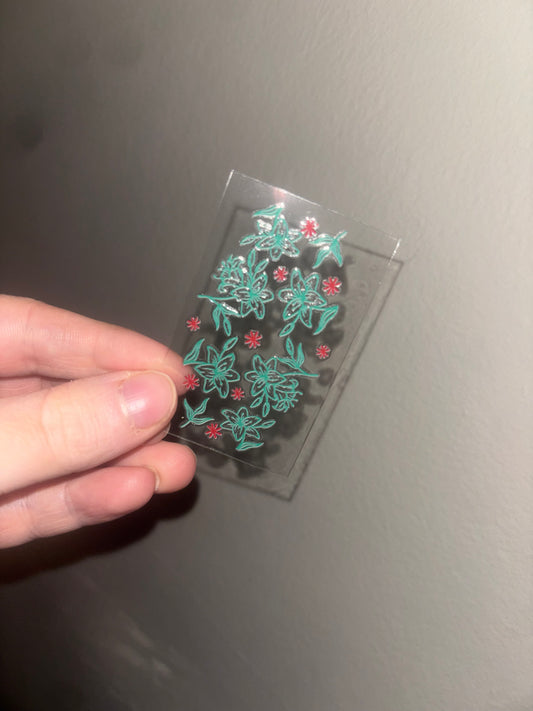 Flowers Keychain Wrap
