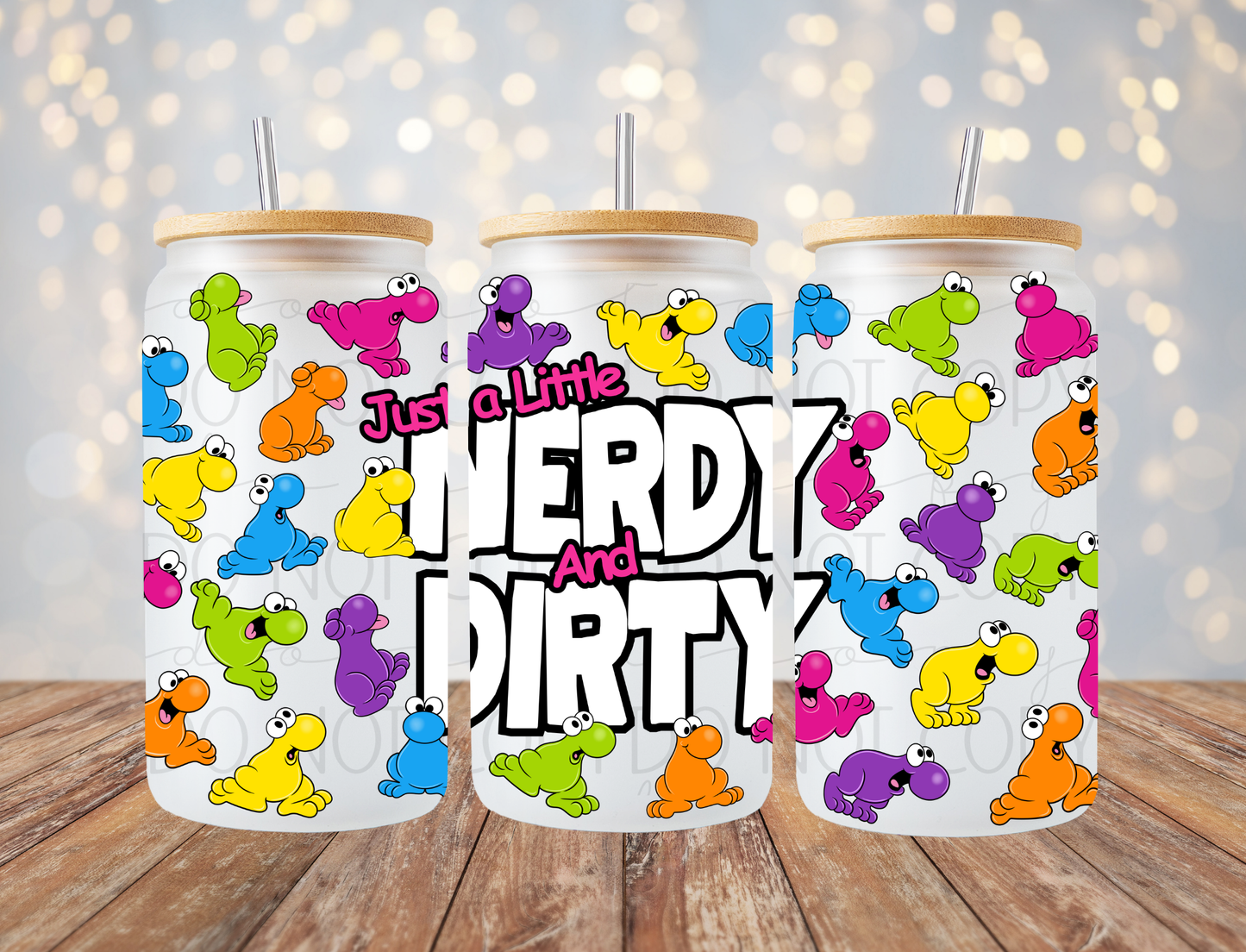 Nerdy & Dirty 16 Oz Wrap
