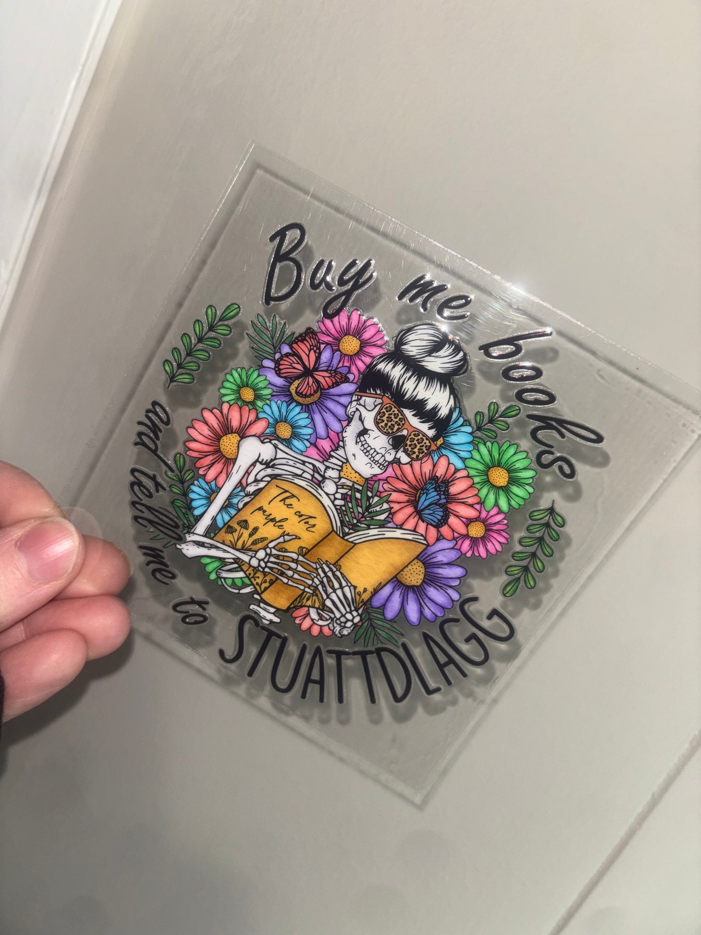 Buy Me Books Decal
