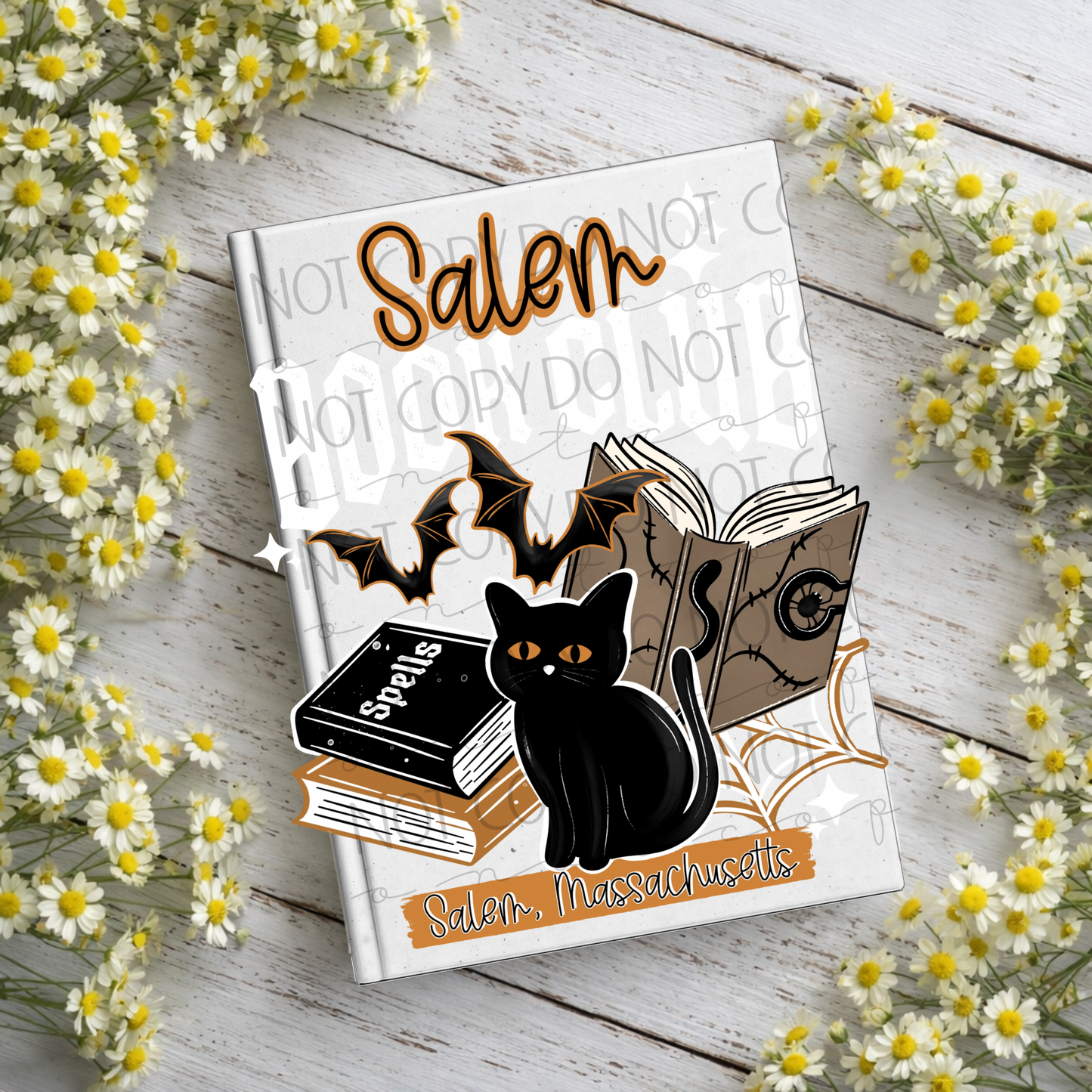 Salem Book Club Notebook Decal