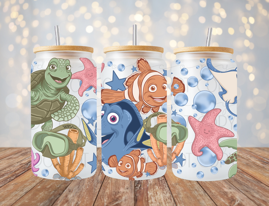 Fish Movie 16 Oz Wrap