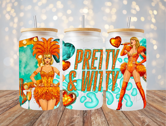 Pretty & Witty 16 Oz Wrap