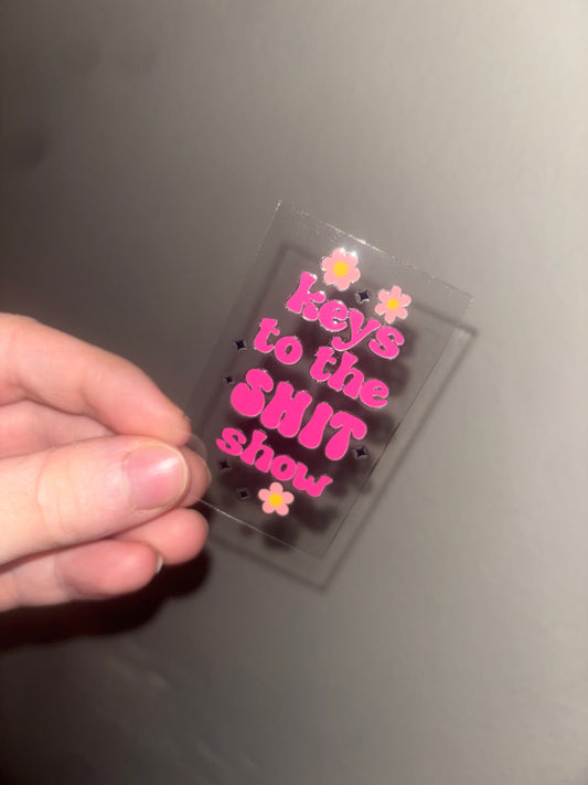 Shit Show Keychain Wrap