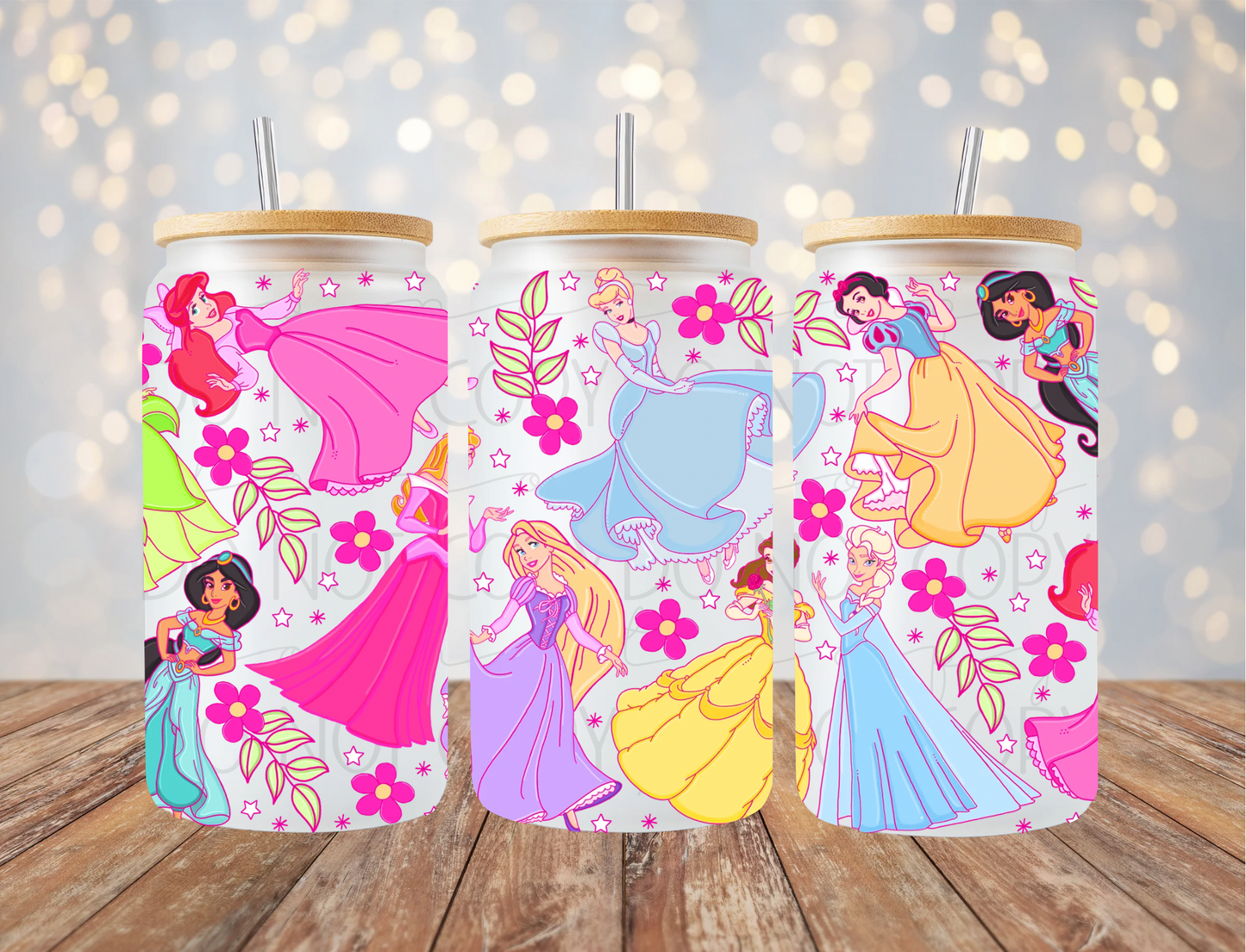 Princesses 16 Oz Wrap