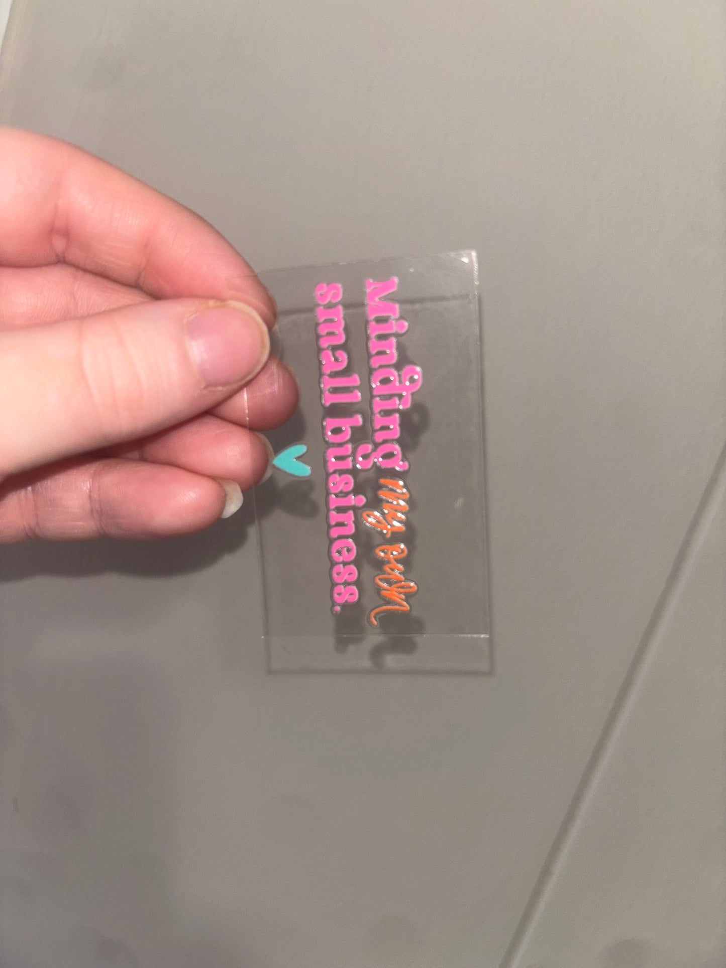 Minding My Own Keychain Wrap