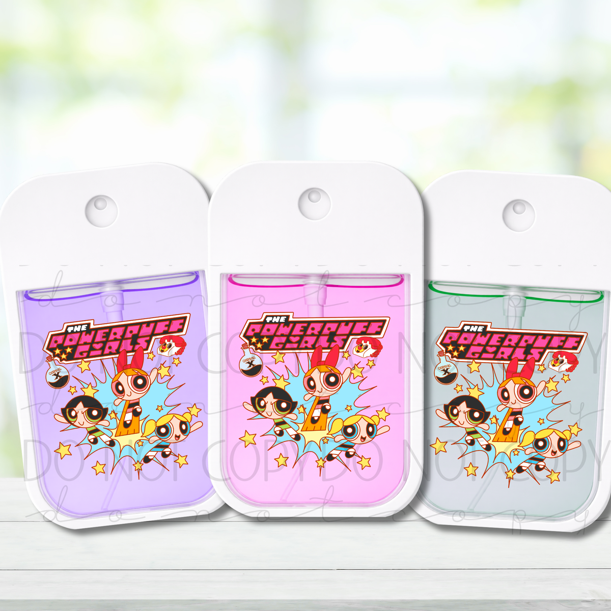 Puff Girls Spray Decal