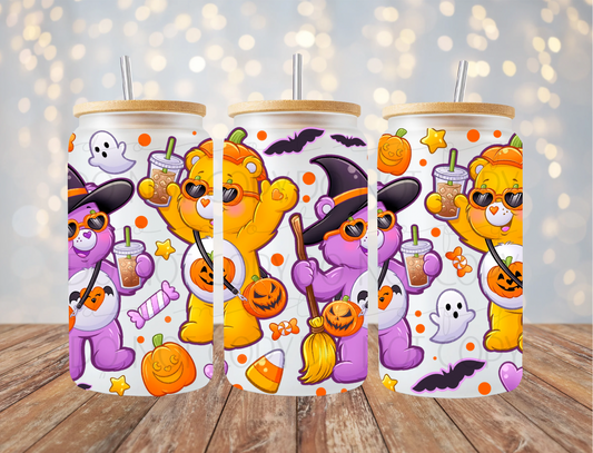 Halloween Bears 16 Oz Wrap