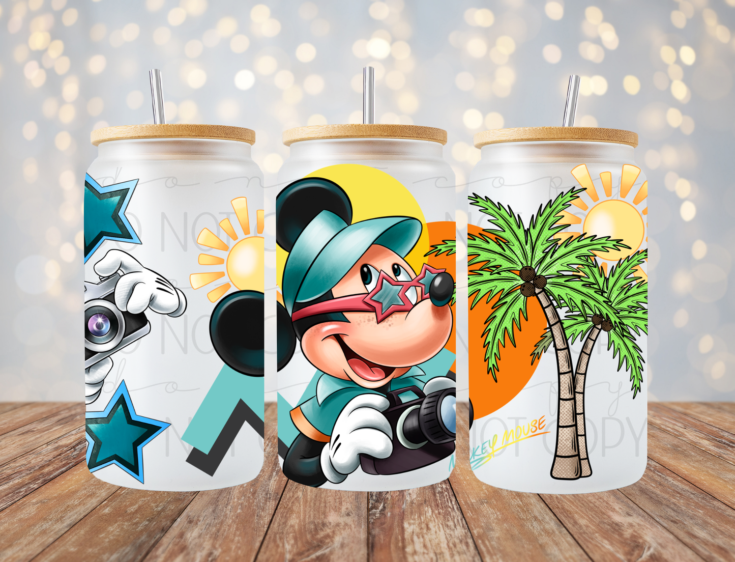 Summer Boy Mouse 16 Oz Wrap