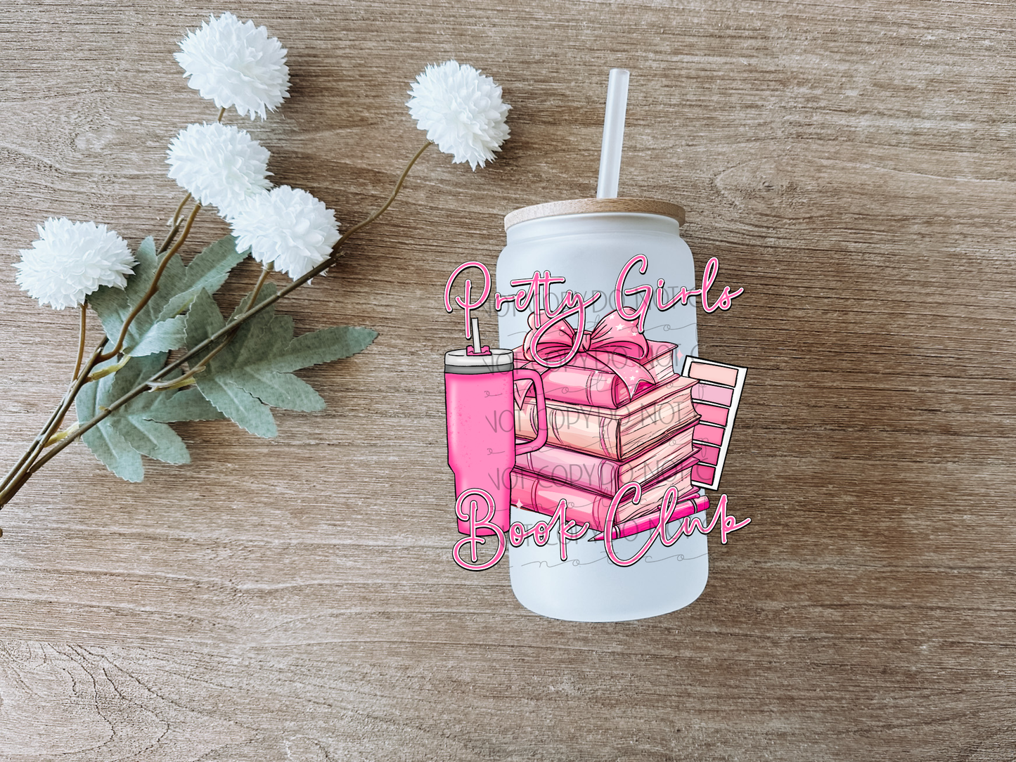 Pretty Girls Book Club Decal