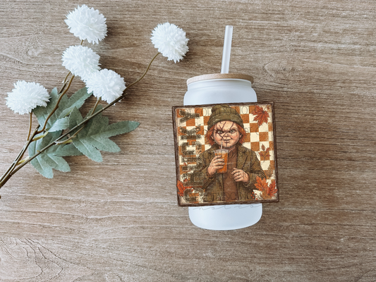 Fall Doll Horror Decal