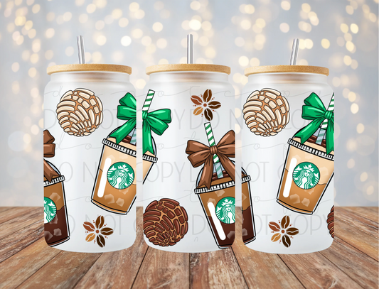 Green Coffee 16 Oz Wrap