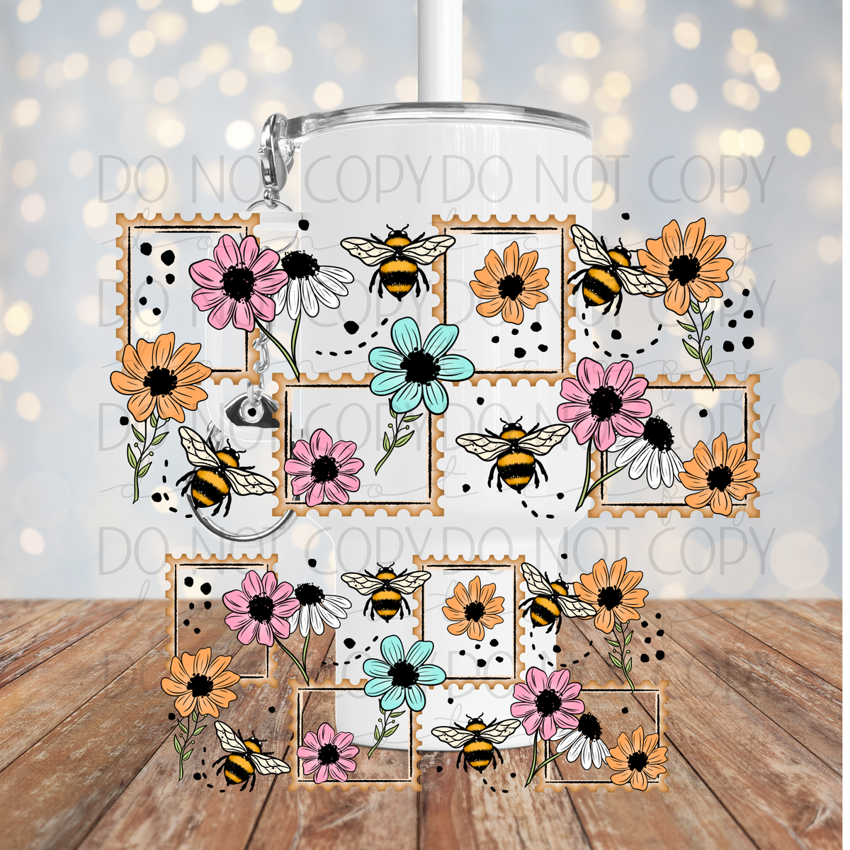 Bee Stamps Mini Wrap