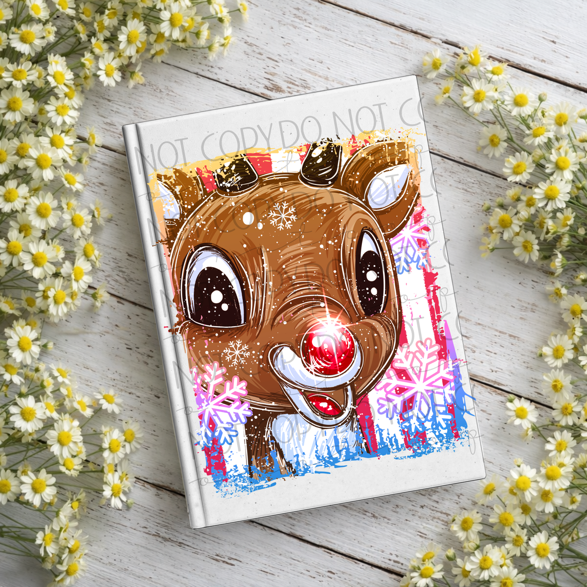 Reindeer Notebook Decal
