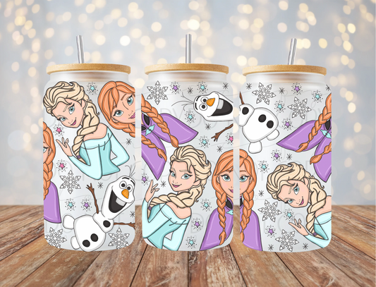 Sister Princesses 16 Oz Wrap