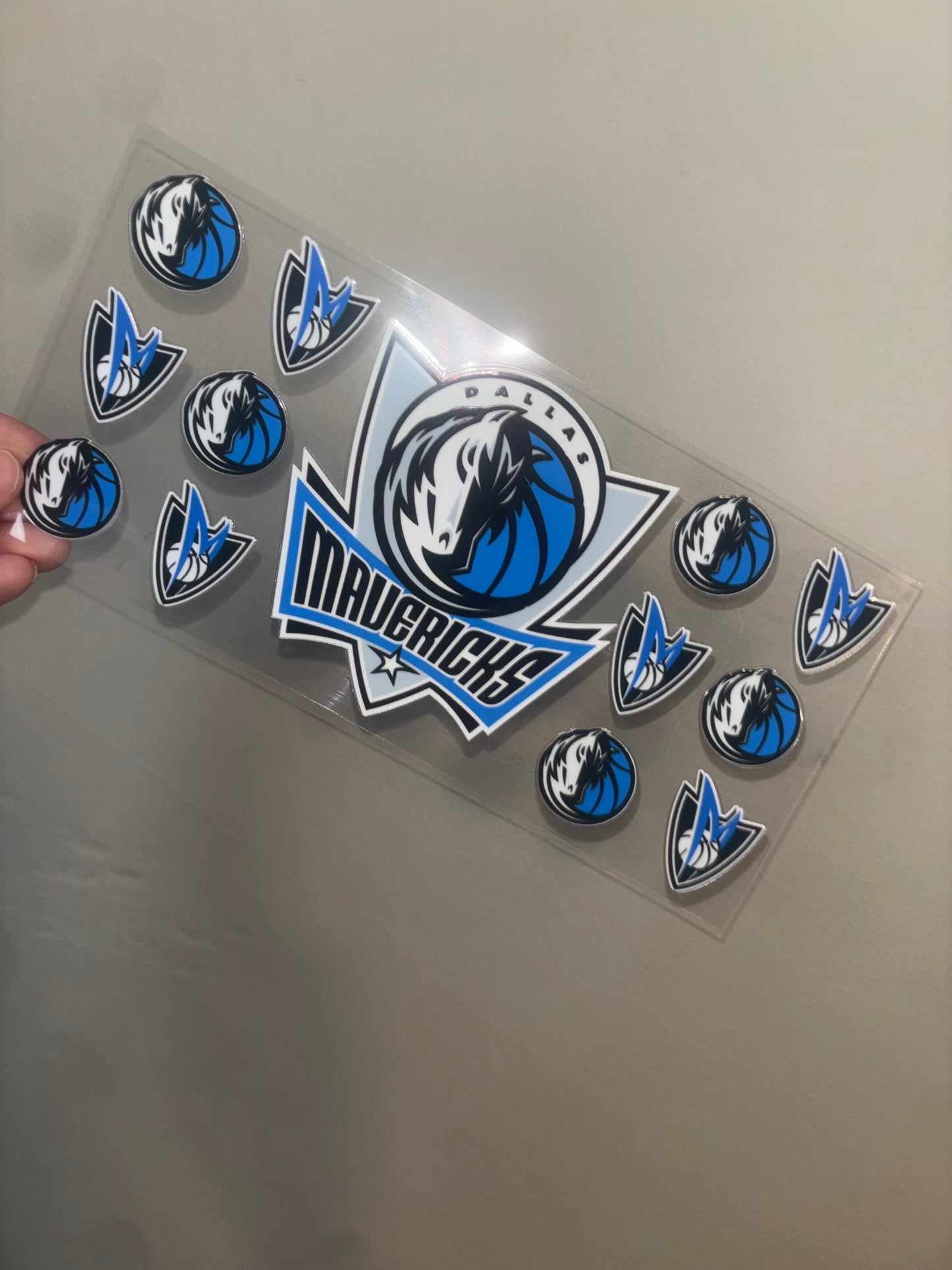 Dallas Basketball 16 oz