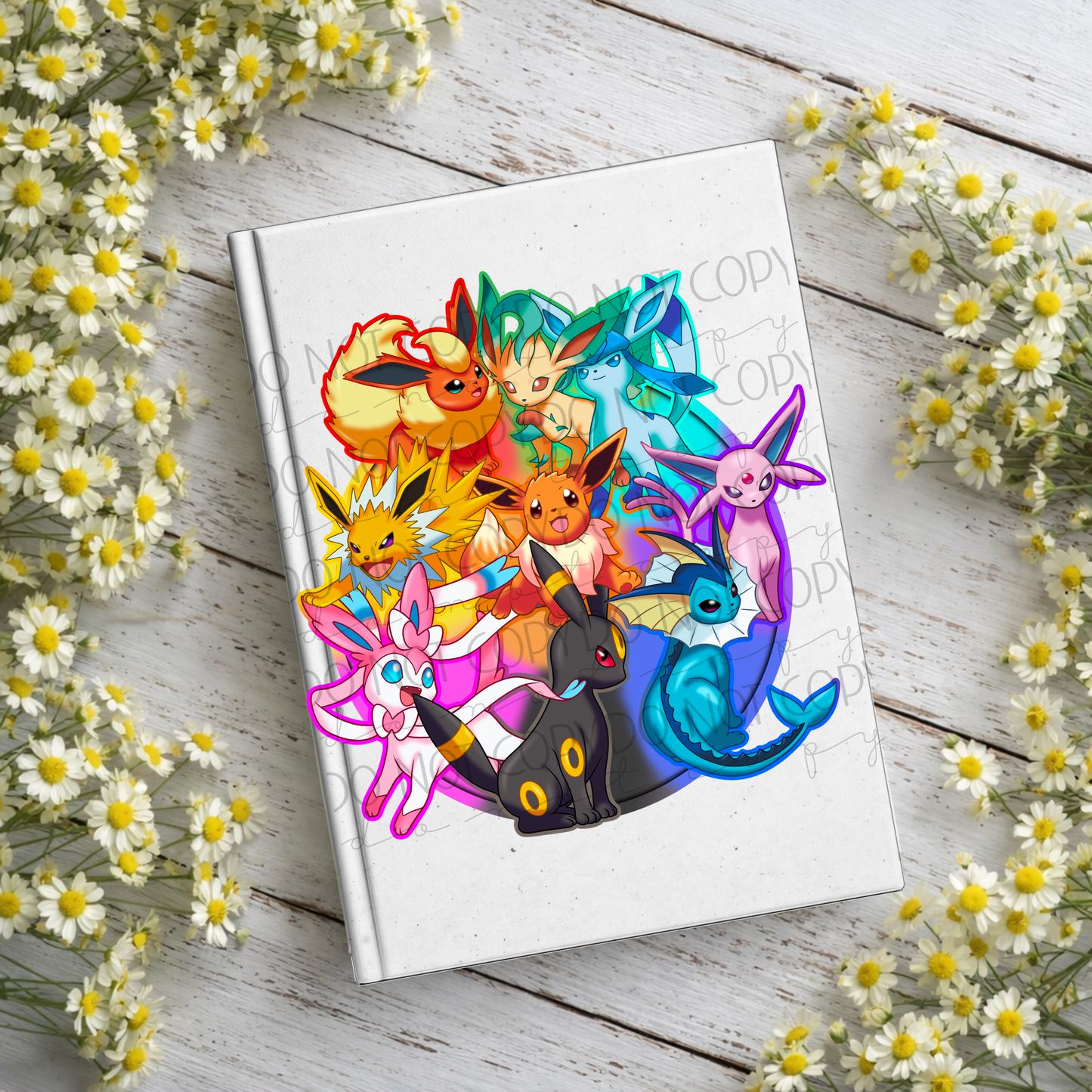 Animal Anime Evolutions Notebook Decal