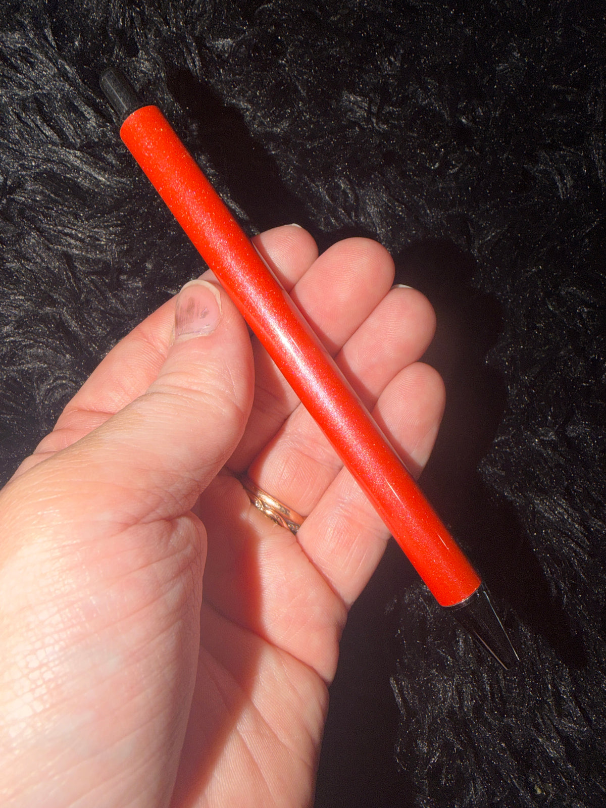 Red Shimmer Pen